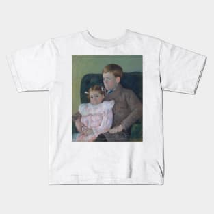 Gardner and Ellen Mary Cassatt by Mary Cassatt Kids T-Shirt